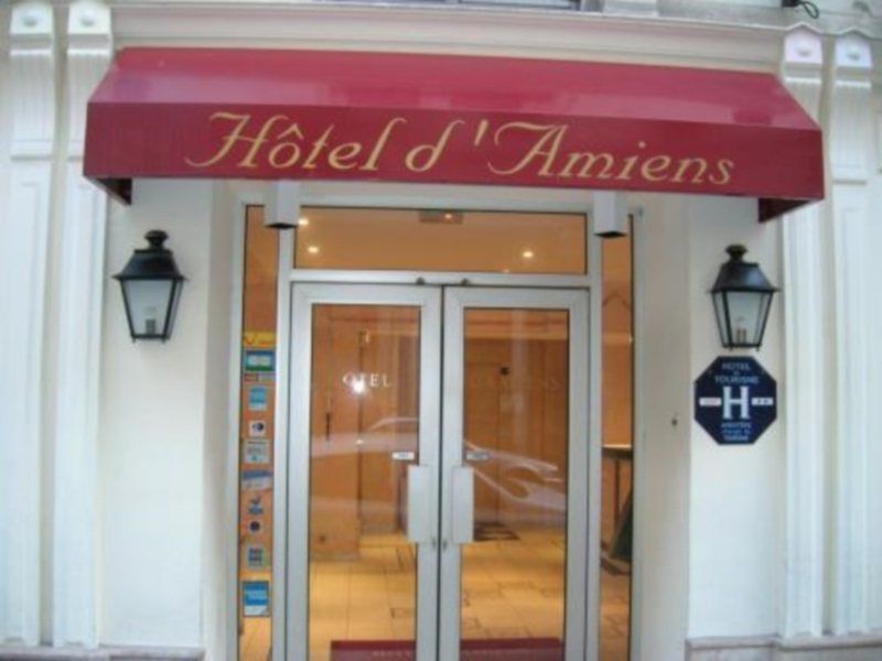 Hotel D'Amiens Paris Exteriör bild